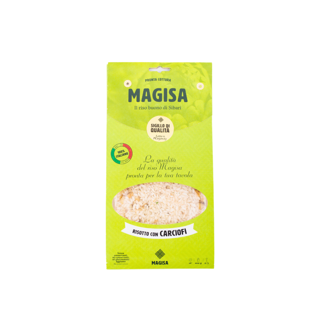 Rice With Artichokes 200gr - Riso Magisa